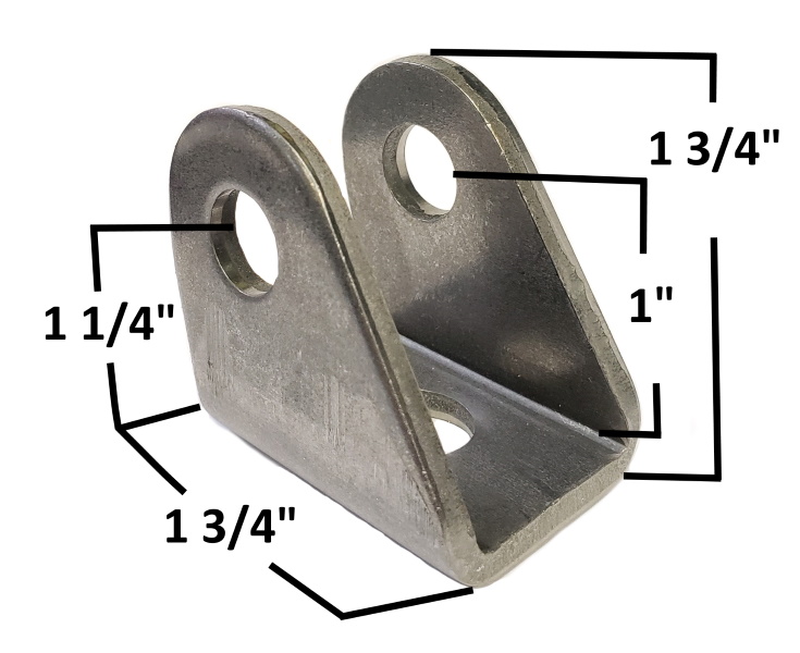 AA-415-A Angled Clevis