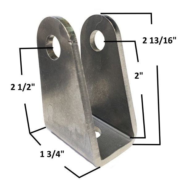 AA-415-C Angled Clevis