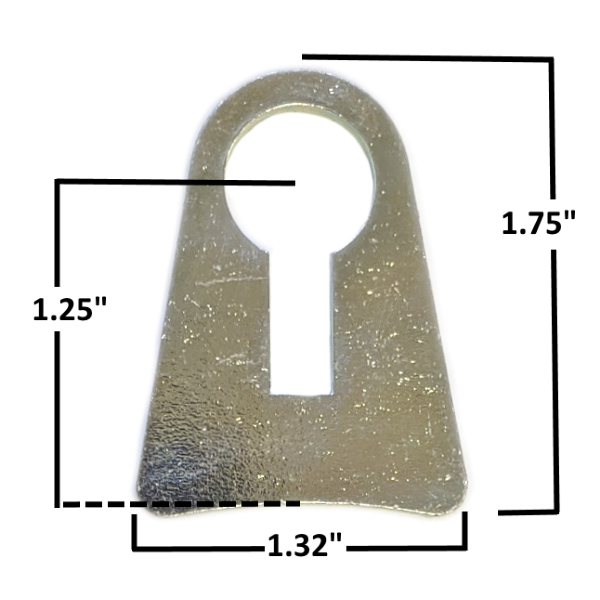 AA-664-A Window Net Keyhole Tab