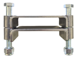 AA-672-A 2 Bolt Square Clamp